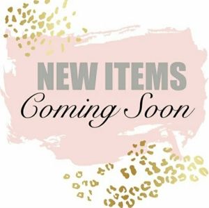 New items coming soon